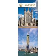 D1203 Slim Calendar Hampshire