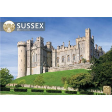 D1233 A4 Calendar Sussex