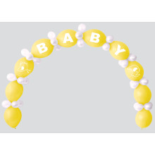 Balloon Arch Kit New Baby - Lemon