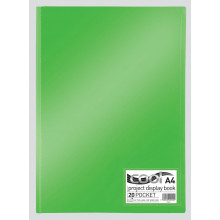 A4 Project Display Books 20 Pocket