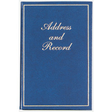 Gold Border Large Address/Record Book