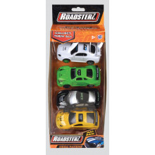 Roadsterz Mega Racers Pack of 4