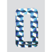 Roman Labels Holographic Numerals No.0