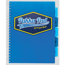 Blue A4 Vision Project Book 200 Pages