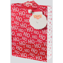 Gift Bag Santa Text Extra Large