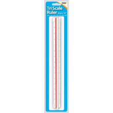 Tri Scale Ruler 30cm