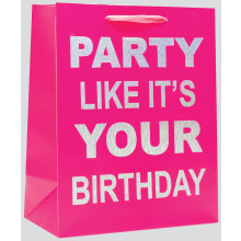 Large Gift Bag Party Pink