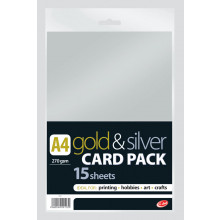 Gold/Silver Card A4 270g 15Sht