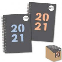 D0207 Academic Diary A5 Spiral WTV