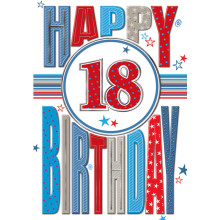 Greetings Cards 18th Male