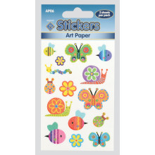 Artpaper Stickers Glitter Insects AP06