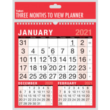 D0607 R&B 3MTV Planner Calendar
