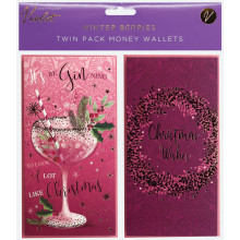 Money Wallets Winter Berries 2 Pack