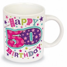 Milestone Mug 50th Female