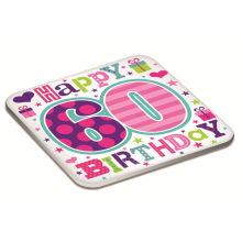 Age 60 Fem Coaster