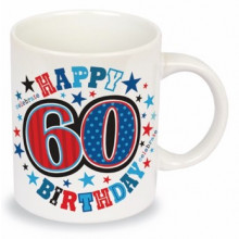 Milestone Mug 60th Male