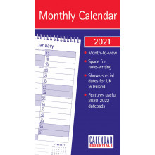D1003 Calendar Midi Month To View