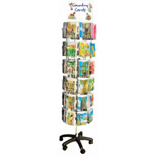Country Cards 48pkt Spinner Stand Empty