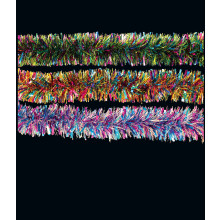 Tri Colour Tinsel 2Mx100mm