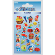 Crystal Stickers Pirates CRY08