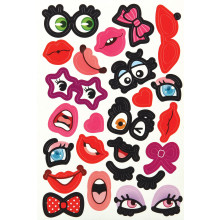 Artpaper Stickers Female Faces AP13