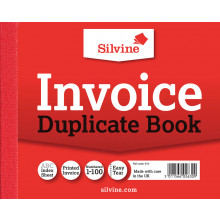 Silvine Duplicate Invoice Book 616
