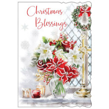 New Year Blessings 50 Card