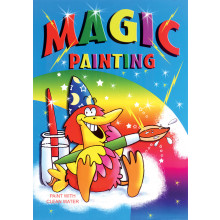 Magic Painting Book A4 8 Pages 4 Asst