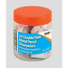 Twin Hole Metal Sharpener Tub 24s