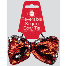 Reversible Sequin Bow Tie