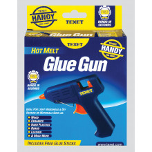Texet Hot Melt Glue Gun (w/ Glue Sticks)