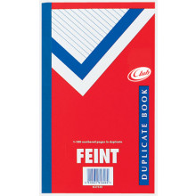 Club Duplicate Book Feint 8"x5"