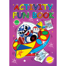 A4 Activity Fun Book 40 Pages 4 Assorted