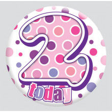 Age 2 Mix 55mm Small Badges