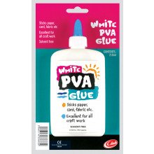White PVA Glue 210ml Carded