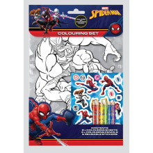 Spider-Man Colouring Set