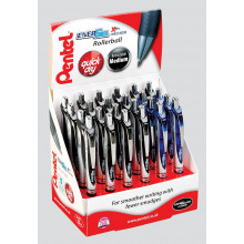 Pentel Energel XM Pen Blue/Black Display