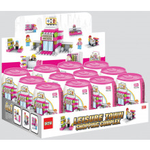 Shopping Complex Mini Bricks Kits