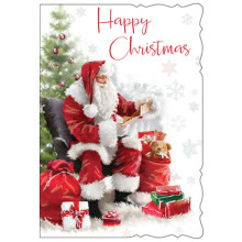 To All The Family Juvenile 50 Xmas Card