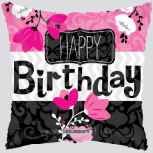 Happy Birthday Pillow Foil Balloon