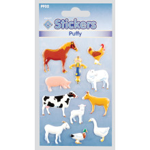 PVC/Paper Stickers Assorted
