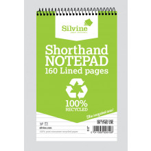 Recycled Shorthand Notebook 160 Pages