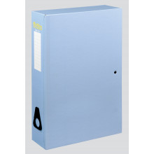 Pukka Foolscap Pastel Box File Pink/Blue