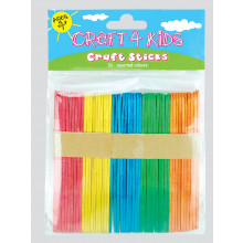 40 Assorted Craft Sticks