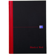 A5 Black'N'Red Feint/Cash Book B66853