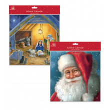 Santa/Nativity Advent Calendar