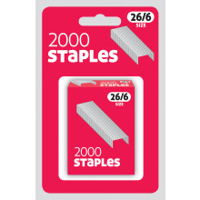 Staples 26/6 2000 Carded