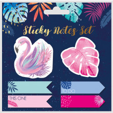 Tropicana Sticky Notes Set