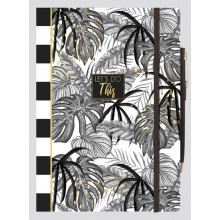 Tropical Noire A5 Notebook & Pen