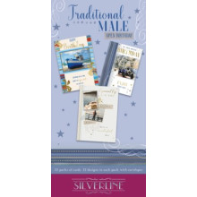 Silverline Trad Male Card Unit